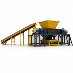 MSW, RDF shredders